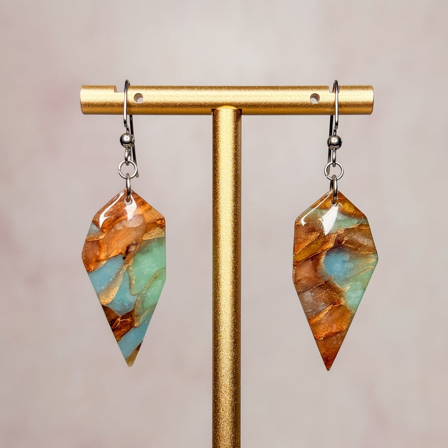 Copper Creek Earrings 1 - Gather Your Bones