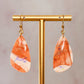Creamsicle Dangle Earrings 7 - Gather Your Bones