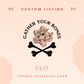 Custom Order for ELI O. - Downpayment - Gather Your Bones