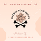 Custom Order for MADISSON G. - Downpayment - Gather Your Bones