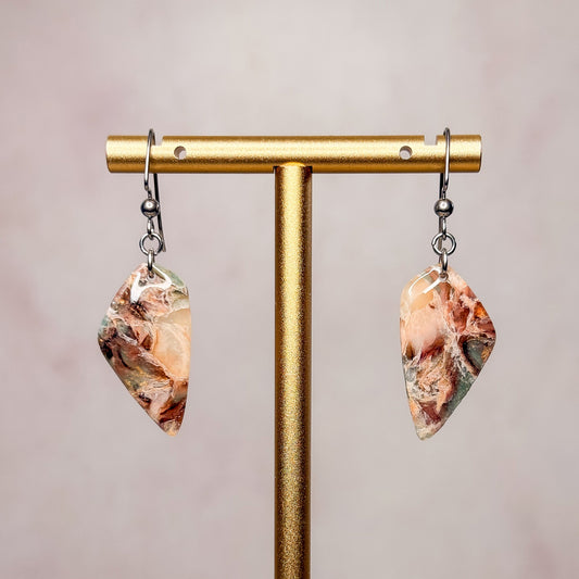 Desert Opal Earrings 7 - Gather Your Bones