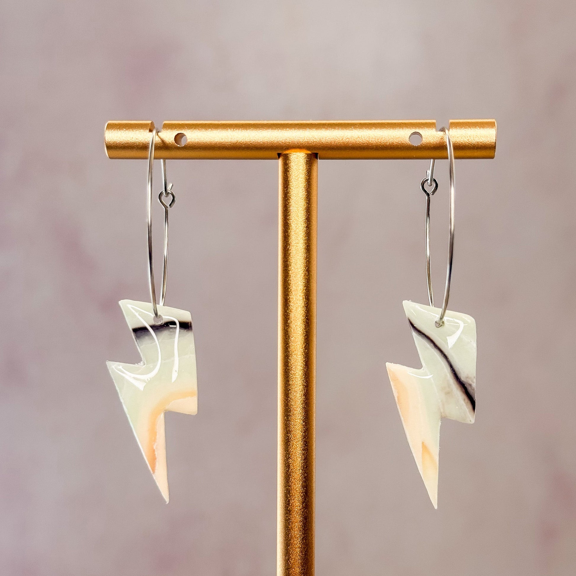 Dreamstone Hoop Earrings 13 - Gather Your Bones