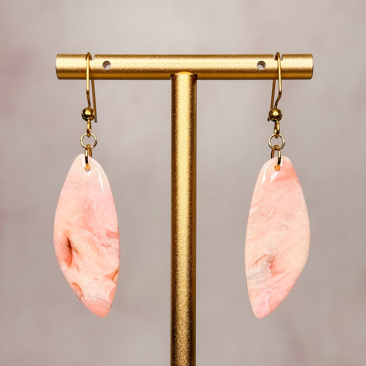 Dusty Quartz Earrings #2