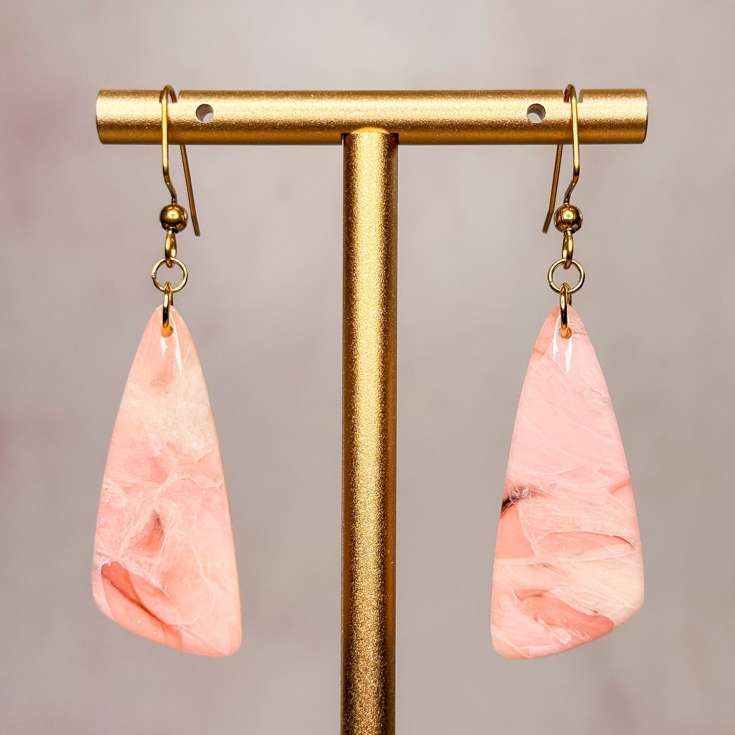 Dusty Quartz Earrings 3 - Gather Your Bones