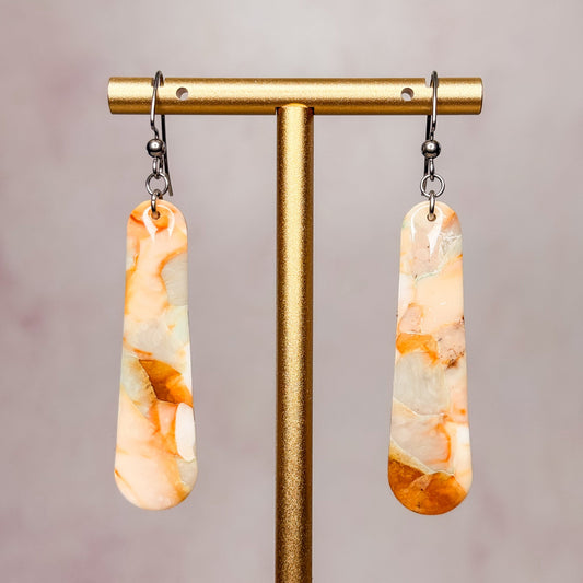 Earthstone Earrings 1 - Gather Your Bones