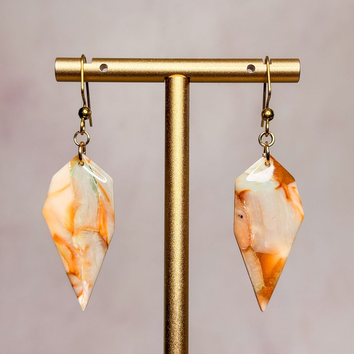 Earthstone Earrings 17 - Gather Your Bones