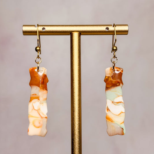 Earthstone Earrings 18 - Gather Your Bones
