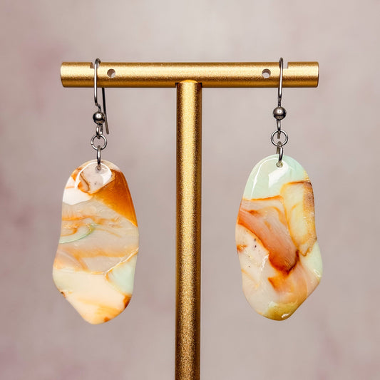Earthstone Earrings 3 - Gather Your Bones