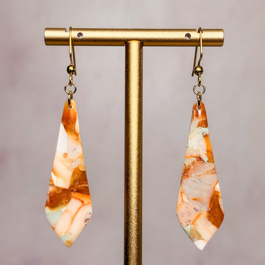 Earthstone Earrings 9 - Gather Your Bones