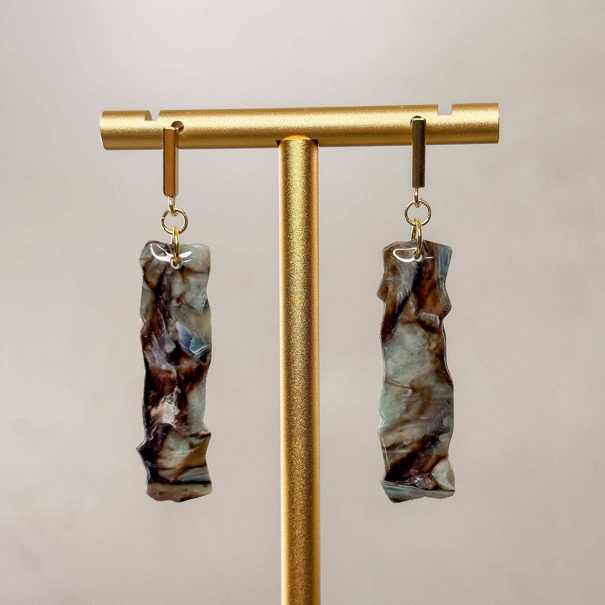 EarthTide Stud Earrings 4 - Gather Your Bones