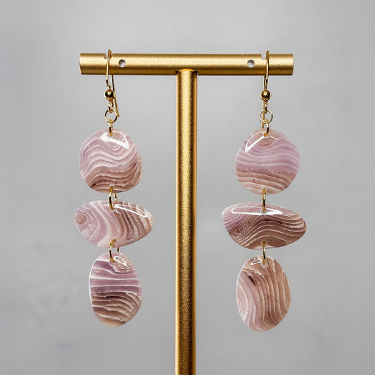 Fire & Amethyst Dangle Earrings 11 - Gather Your Bones