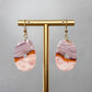 Fire & Amethyst Dangle Earrings 5 - Gather Your Bones