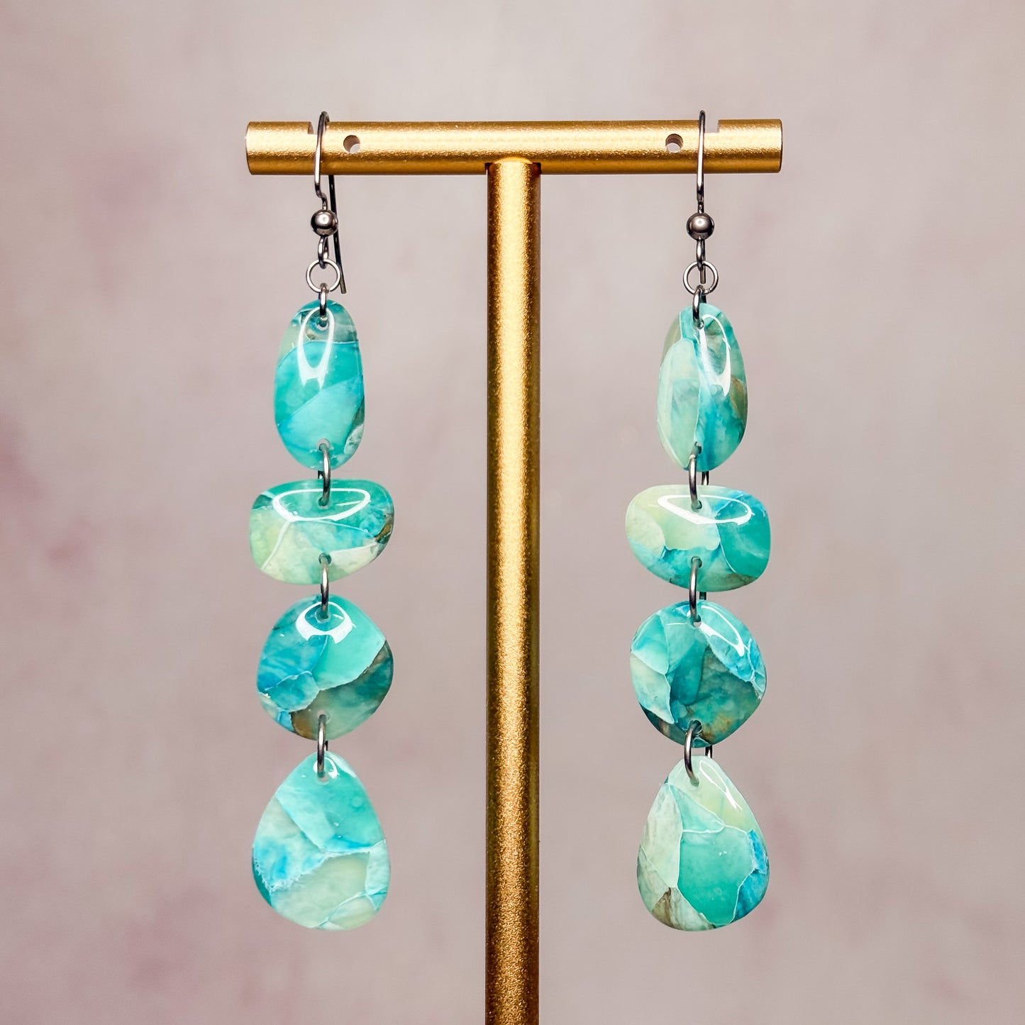Glacier Stone Earrings 2