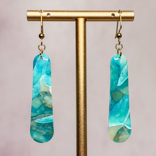Glacier Stone Earrings 15 - Gather Your Bones