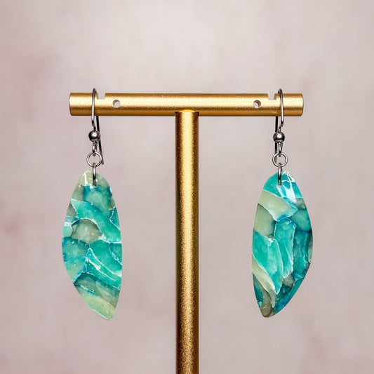 Glacier Stone Earrings 6 - Gather Your Bones