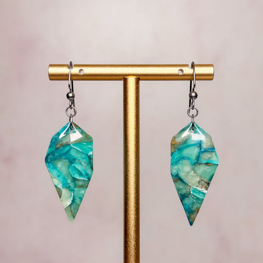 Glacier Stone Earrings 7 - Gather Your Bones