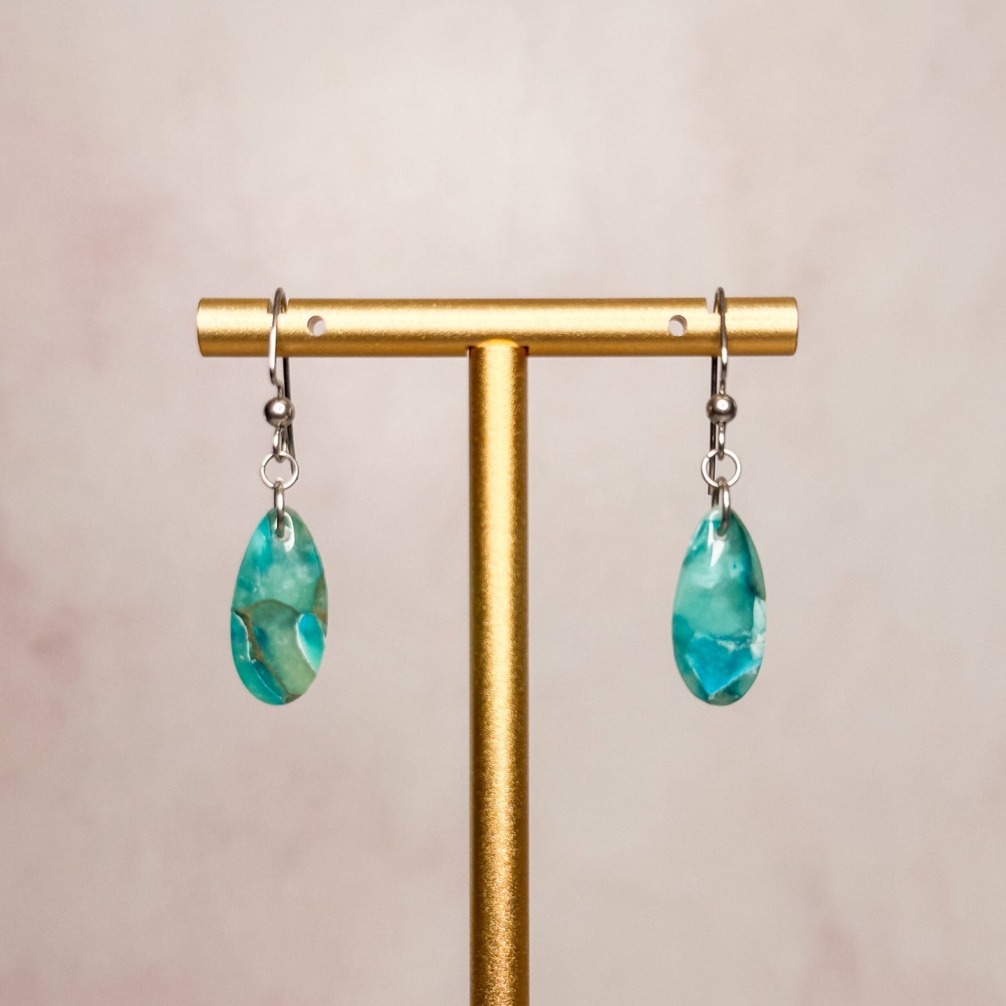 Glacier Stone Earrings 8 - Gather Your Bones