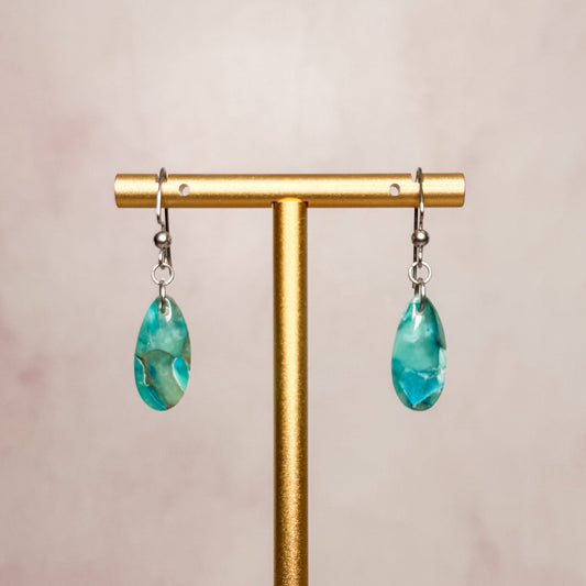 Glacier Stone Earrings 8 - Gather Your Bones