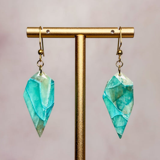 Glacier Stone Earrings 9 - Gather Your Bones