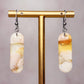 Honey Agate Earrings 10 - Gather Your Bones