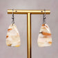 Honey Agate Earrings 8 - Gather Your Bones