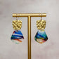 Kaleidoglass Clay Dangle Earrings 13 - Gather Your Bones