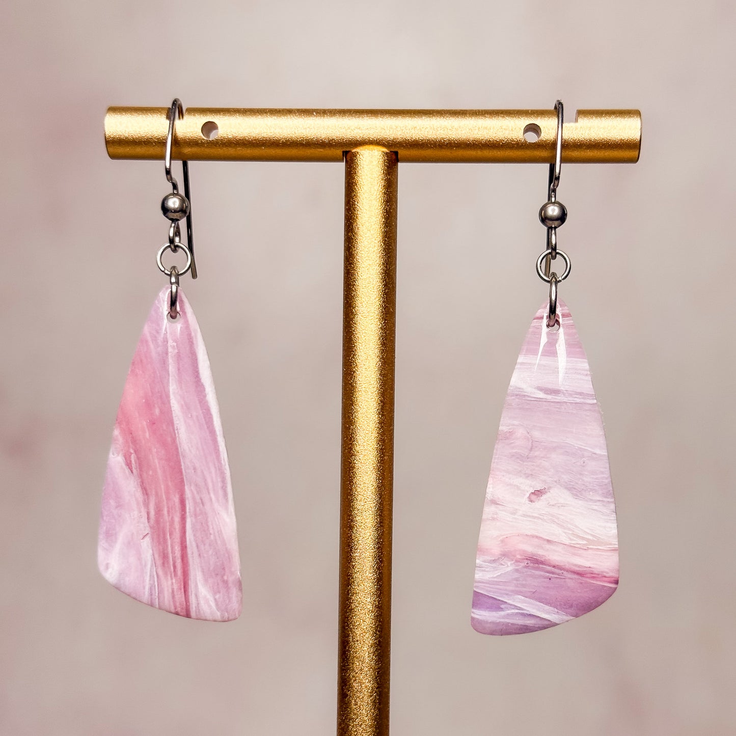 Lavender Agate Earrings 3