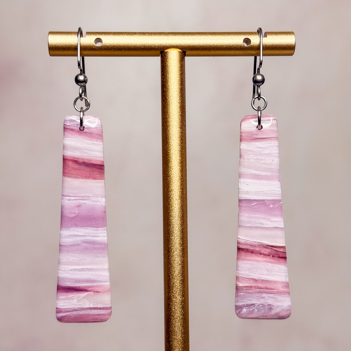 Lavender Agate Earrings 6