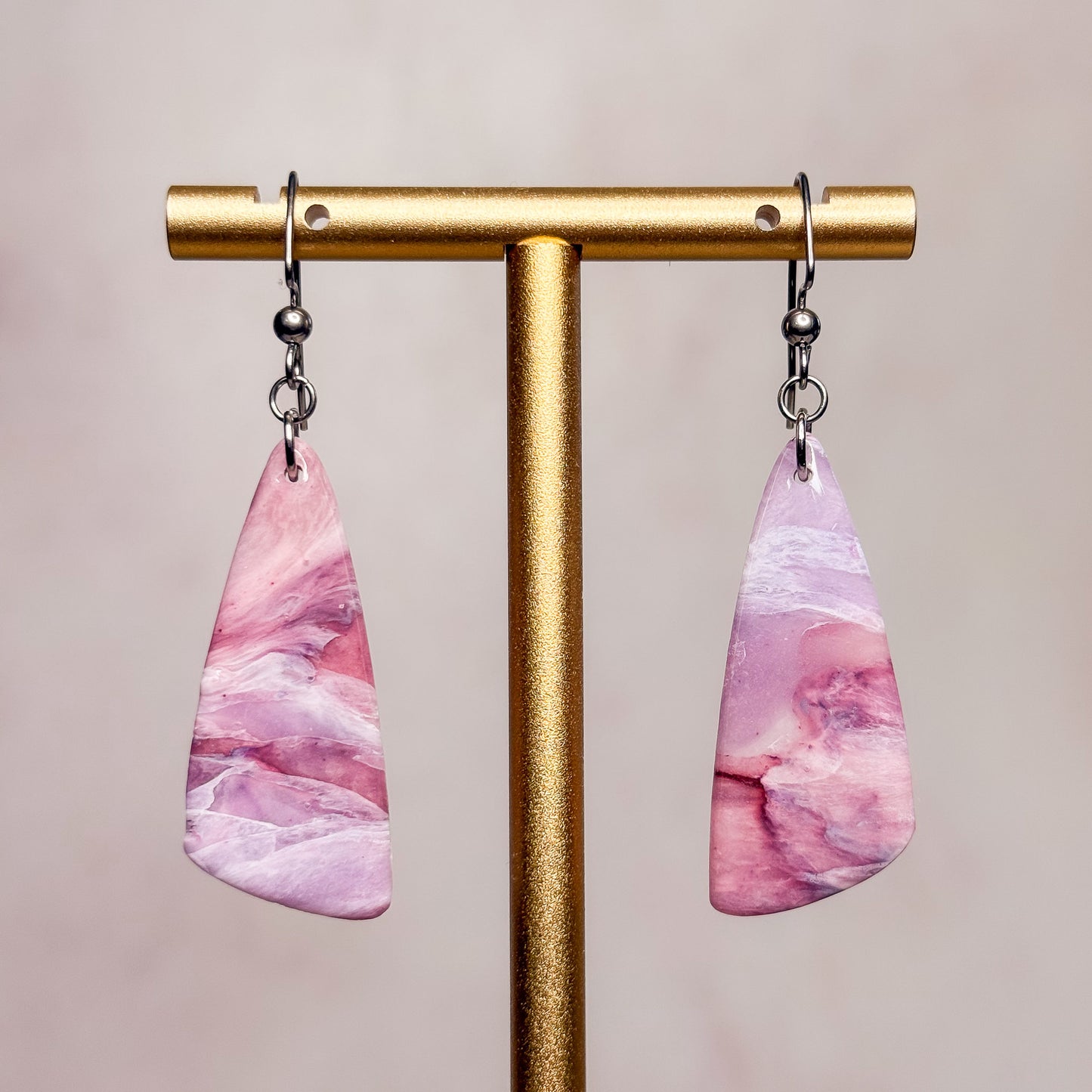 Lavender Agate Earrings 9
