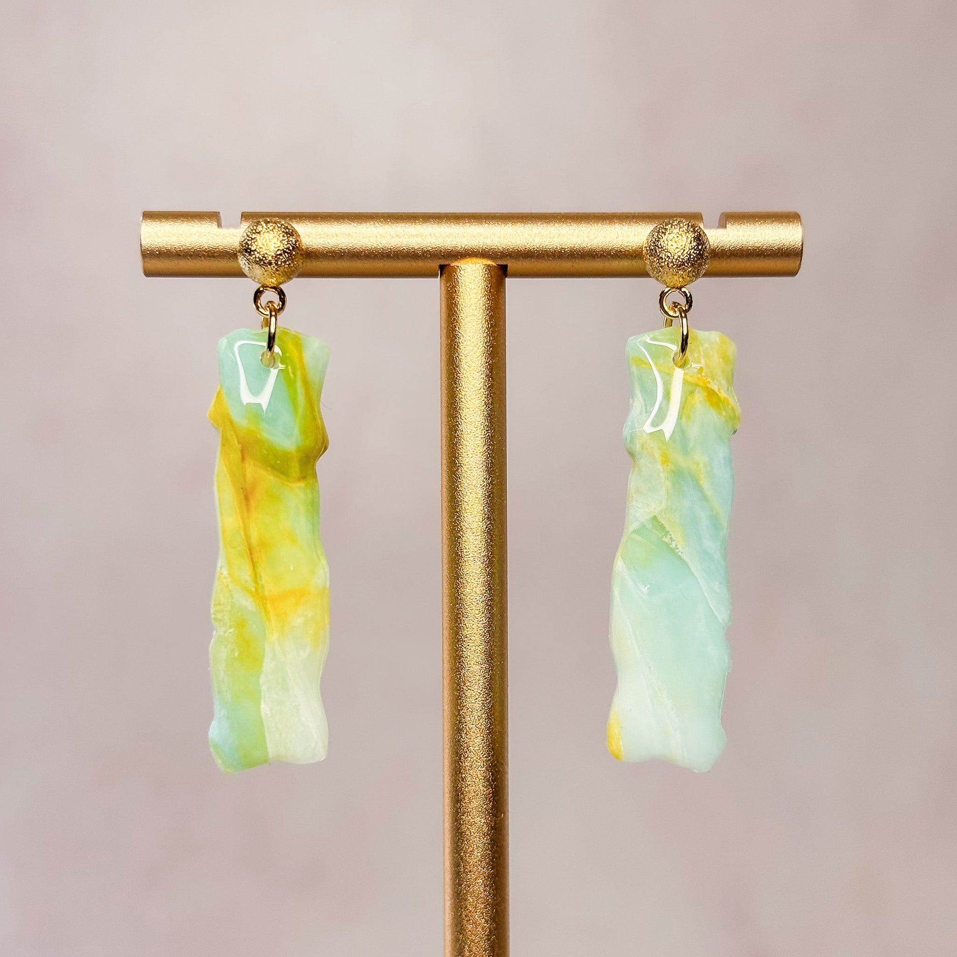 Marinite Dangle Earrings 8 - Gather Your Bones