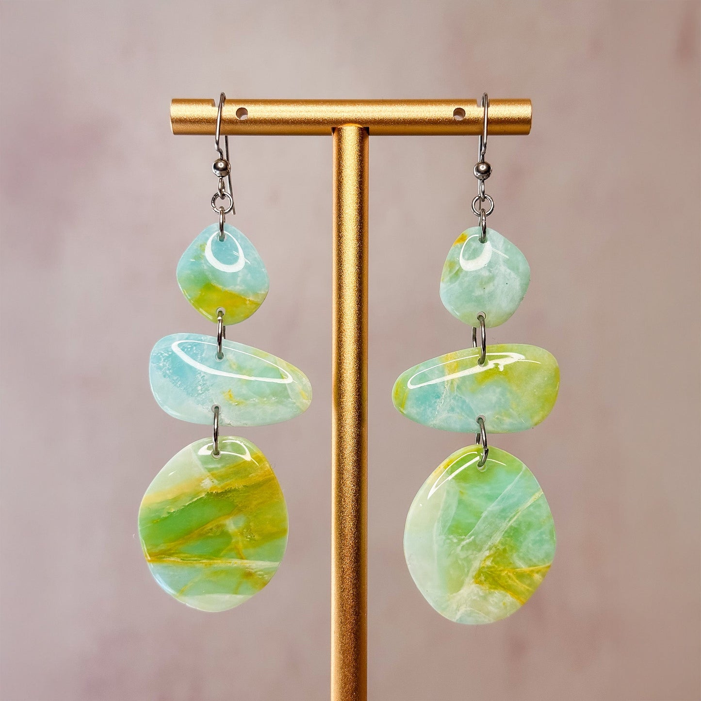 Marinite Dangle Earrings 9 - Gather Your Bones