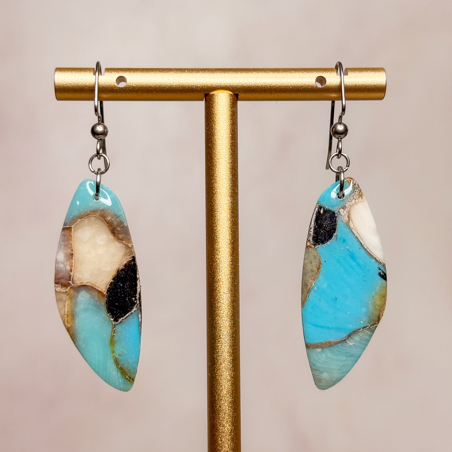 Turquoise Strata Earrings 10