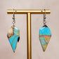 Turquoise Strata Earrings 8