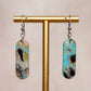 Turquoise Strata Earrings 24