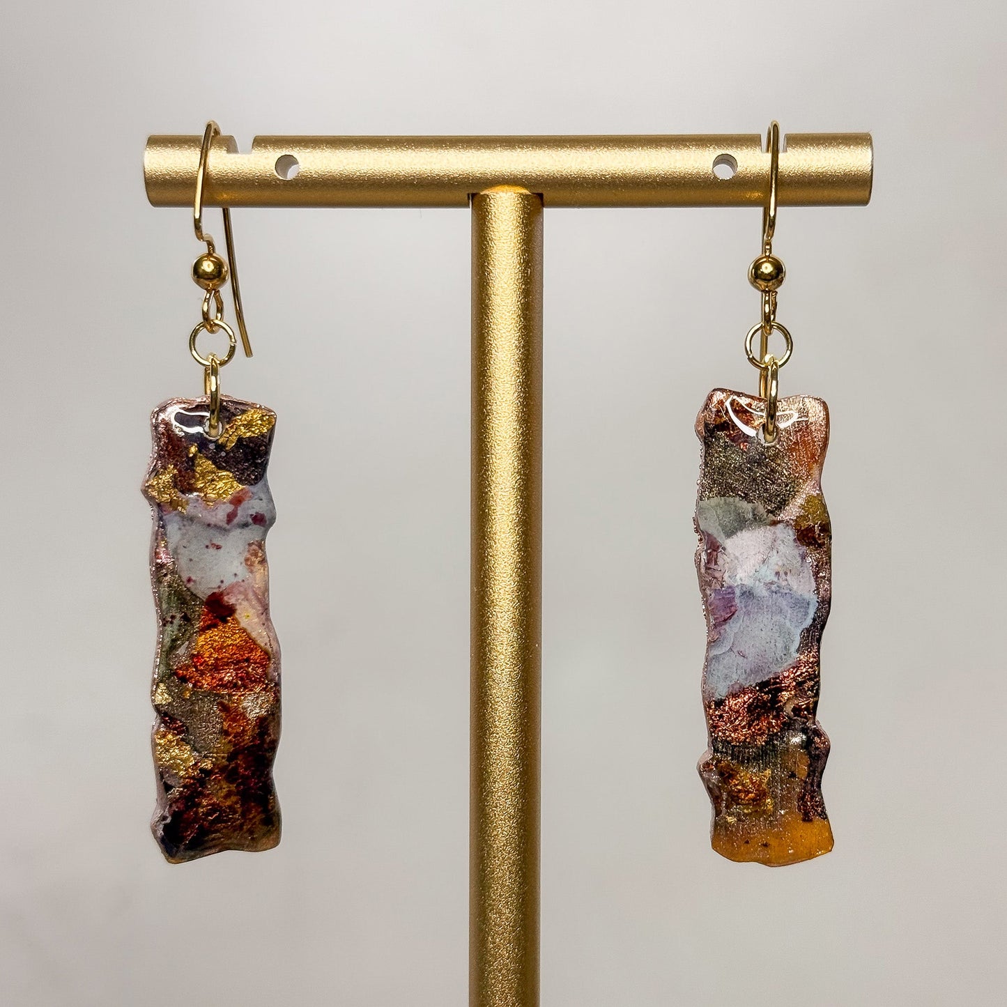 Moonstone Dangle Earrings 3 - Gather Your Bones