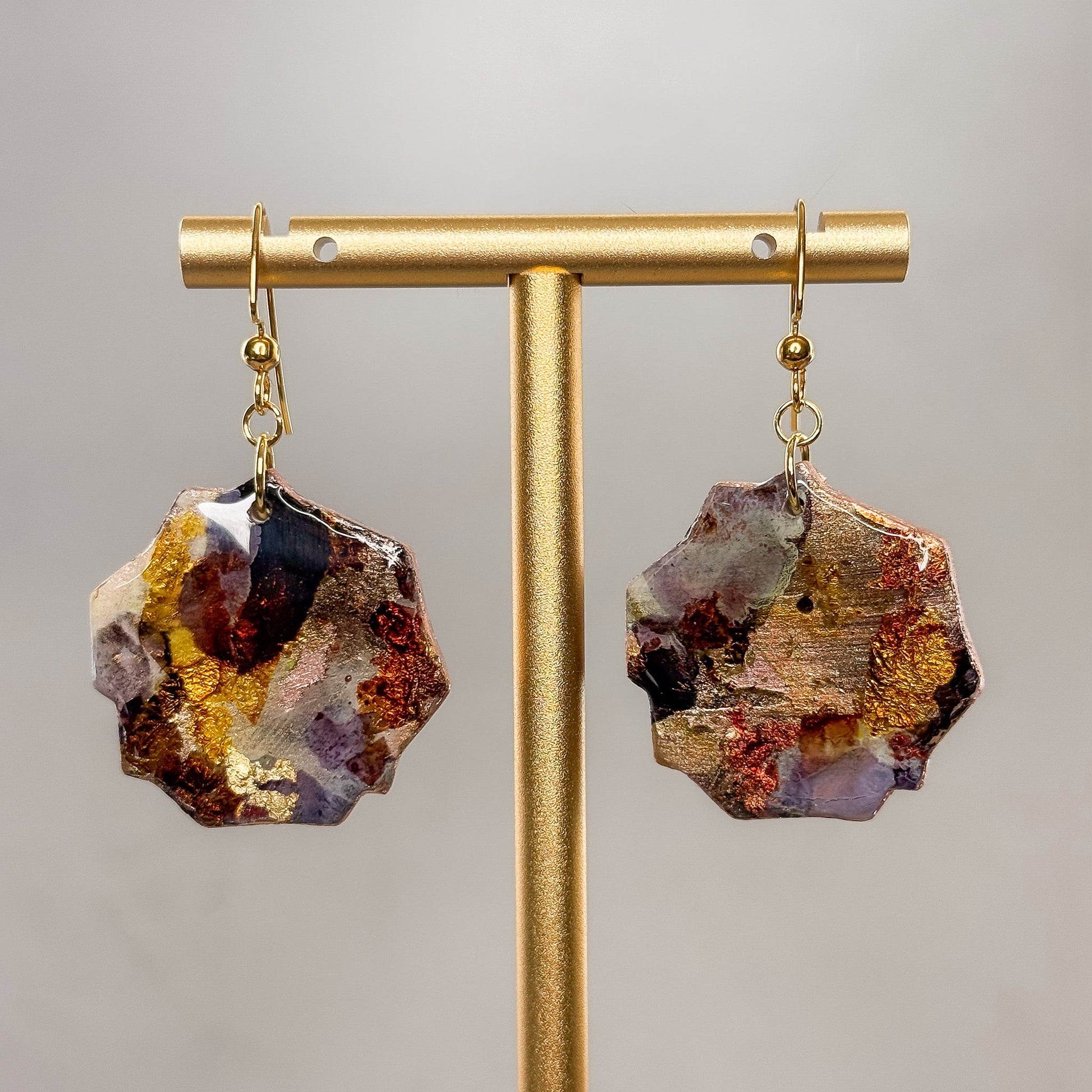 Moonstone Dangle Earrings 4 - Gather Your Bones