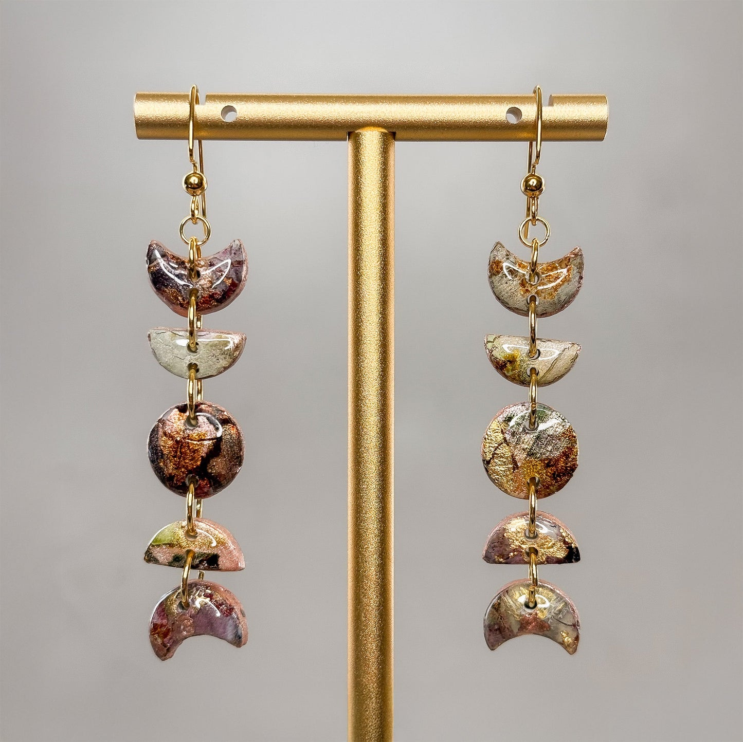 Moonstone Dangle Earrings 5 - Gather Your Bones