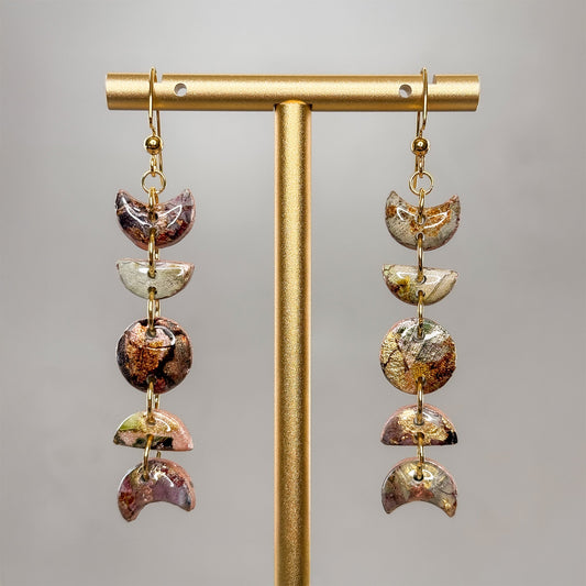 Moonstone Dangle Earrings 5 - Gather Your Bones