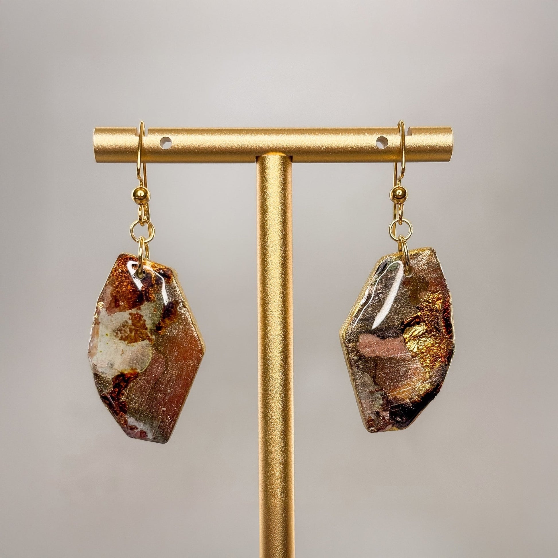 Moonstone Dangle Earrings 8 - Gather Your Bones