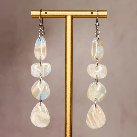 Moonstone Earrings 17 - Gather Your Bones