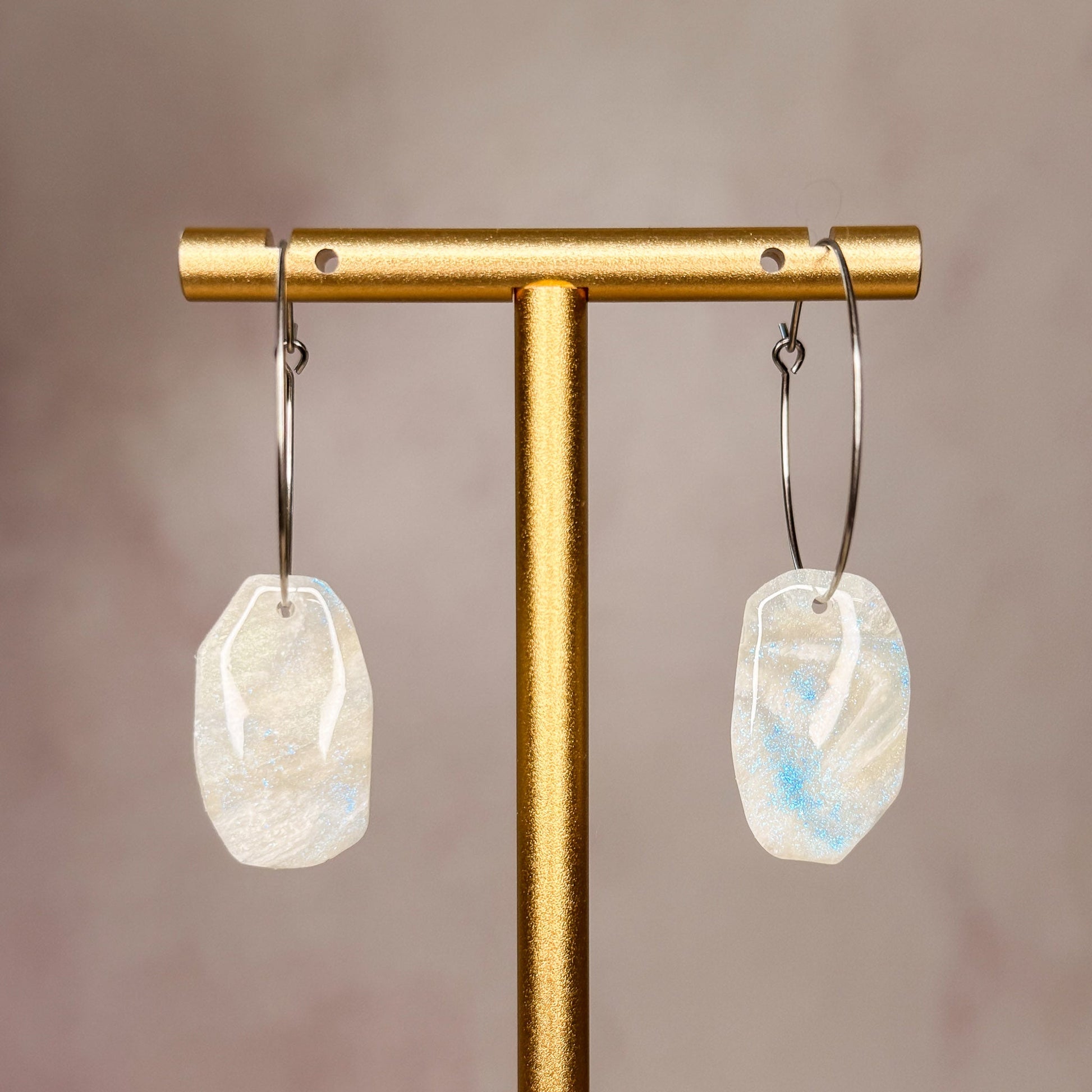 Moonstone Earrings 27 - Gather Your Bones