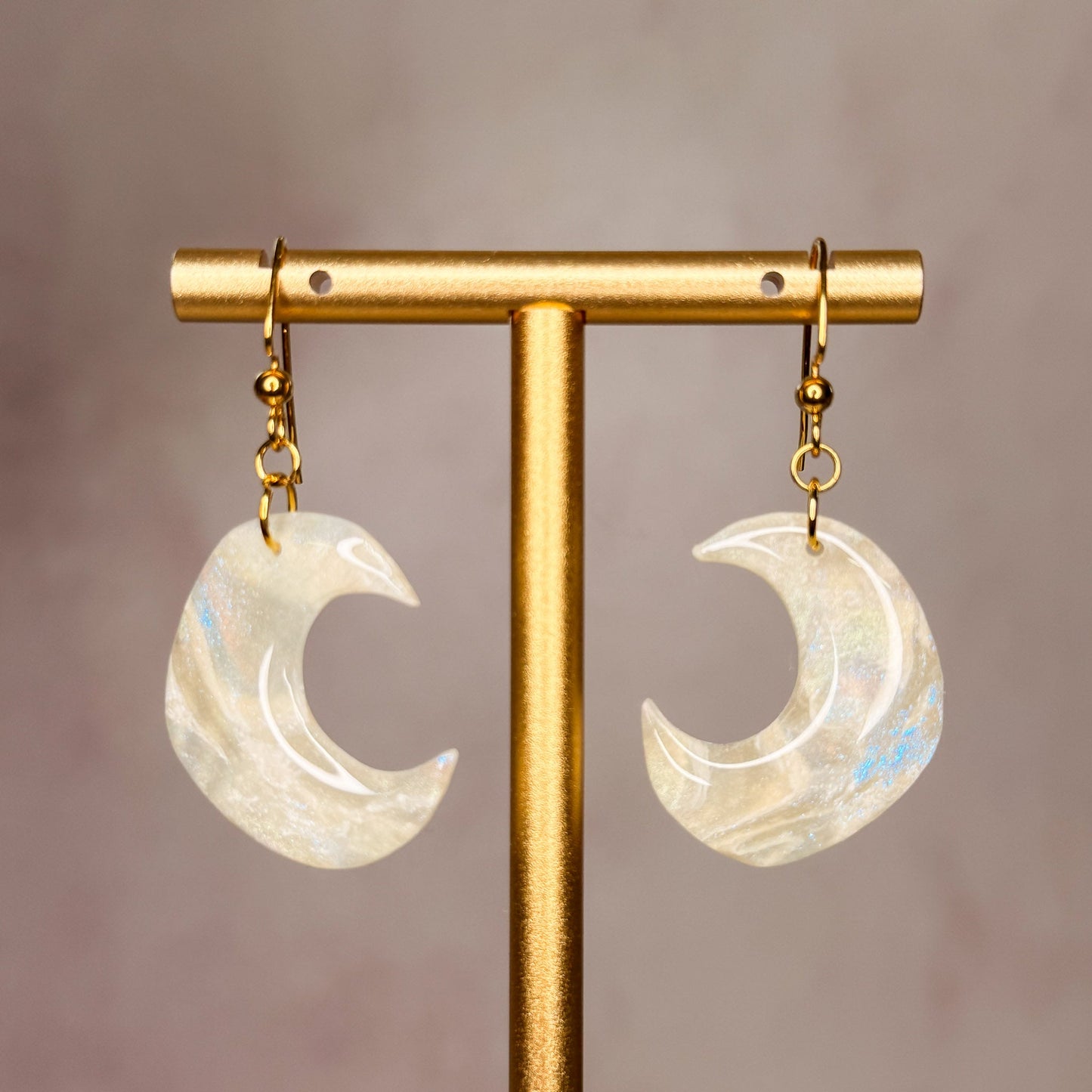 Moonstone Earrings 8 - Gather Your Bones