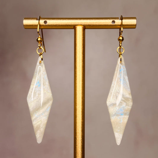 Moonstone Earrings 9 - Gather Your Bones