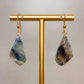 Riverstone Dangle Earrings 3 - Gather Your Bones