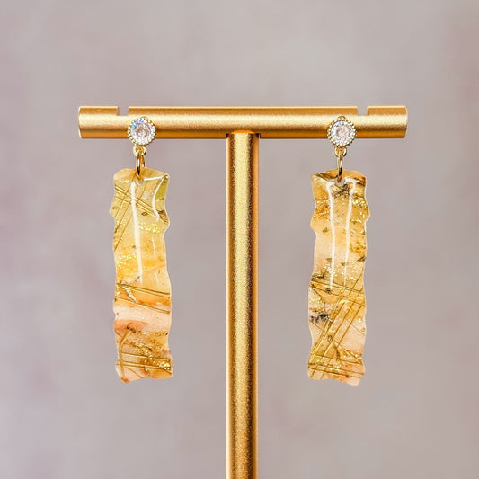 Rutilia Dangle Earrings 11 - Gather Your Bones