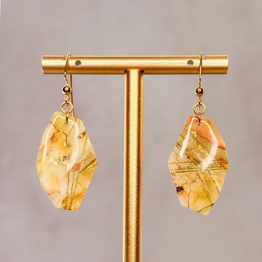 Rutilia Dangle Earrings 14 - Gather Your Bones