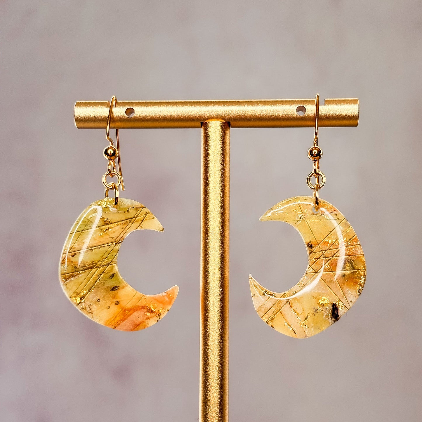 Rutilia Dangle Earrings 15 - Gather Your Bones