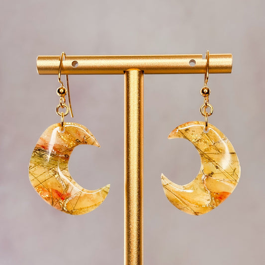 Rutilia Dangle Earrings 16 - Gather Your Bones