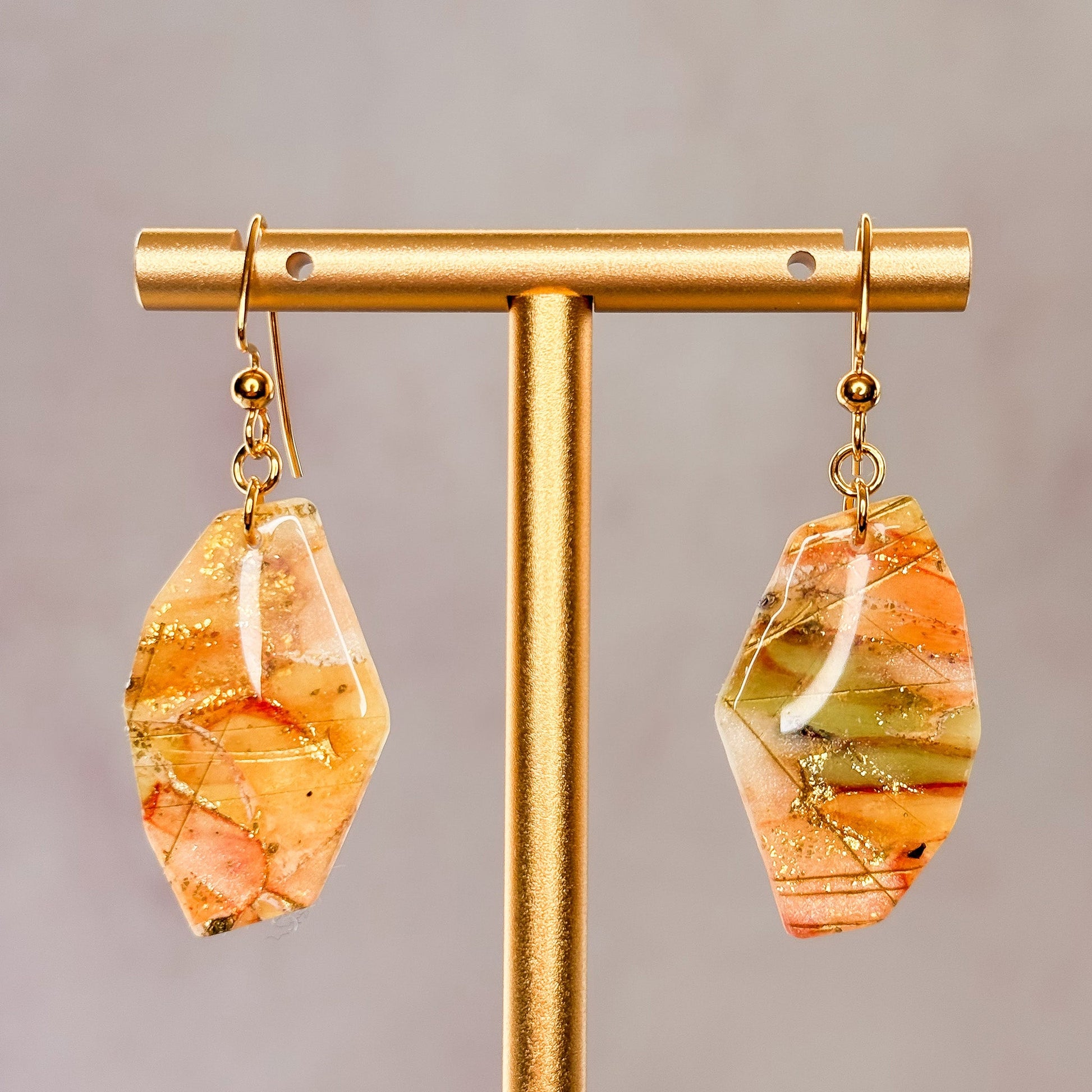 Rutilia Dangle Earrings 3 - Gather Your Bones