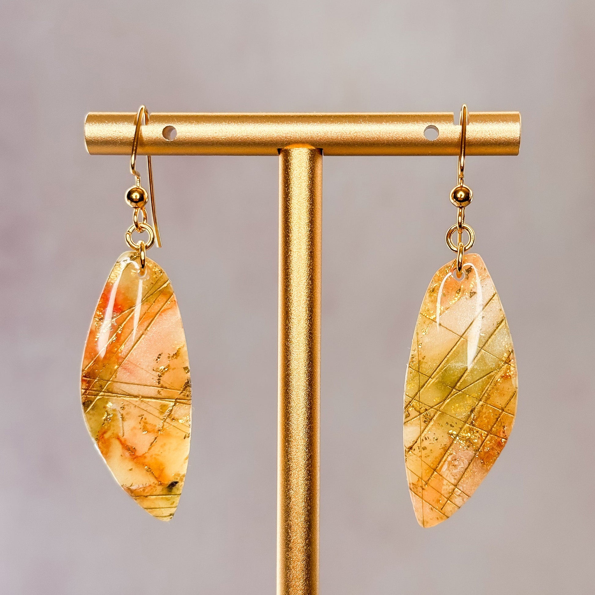 Rutilia Dangle Earrings 5 - Gather Your Bones